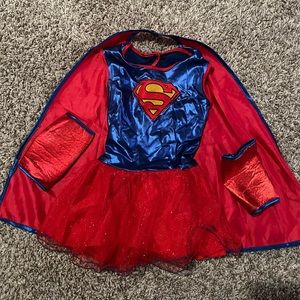 Rubies Kids Supergirl Costume - Size Small - Belt Missing